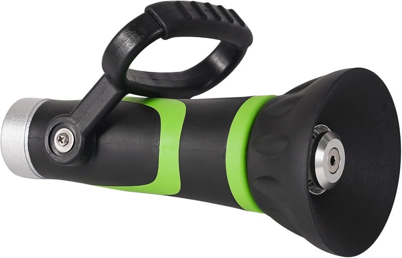 GREEN MOUNT GSFNG98 Garden Hose Nozzle, Fireman's Hose Heavy Duty Nozzle, Premium Constructed Sprayer with Ergonomic Handle for Arthritis - Image 1